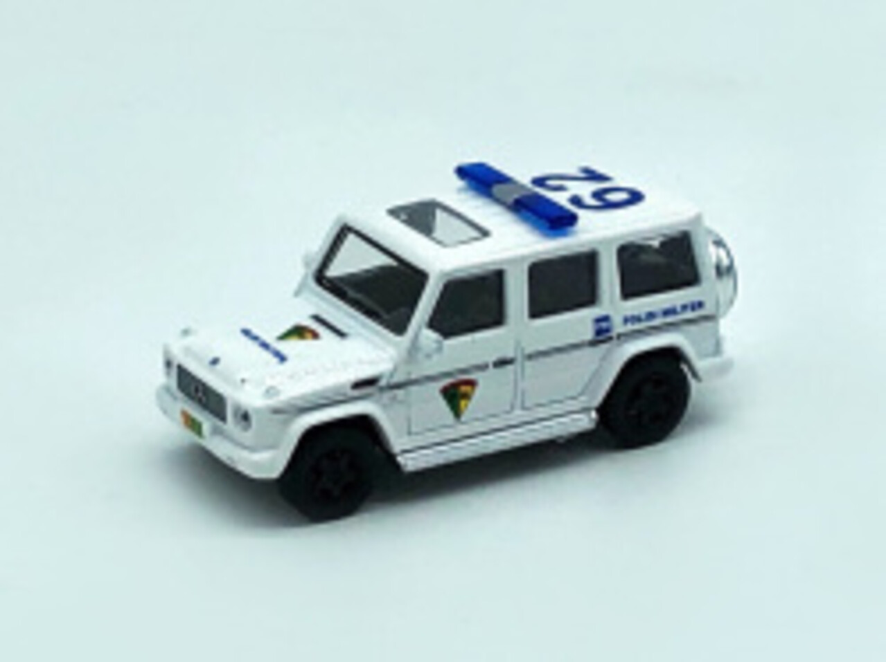 Mercedes-Benz Mercedes-Benz G55 AMG 'Polisi' #62 - 1:64 - Kyosho Mercedes-Benz Mercedes-Benz G55 AMG 'Polisi' #62 - 1:64 - Kyosho