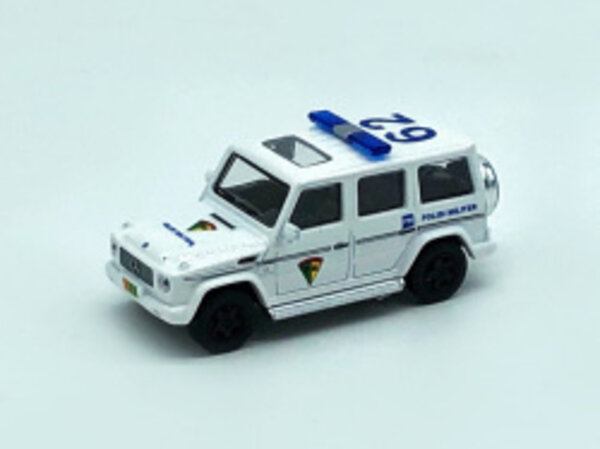 Mercedes-Benz Mercedes-Benz G55 AMG 'Polisi' #62 - 1:64 - Kyosho Mercedes-Benz Mercedes-Benz G55 AMG 'Polisi' #62 - 1:64 - Kyosho