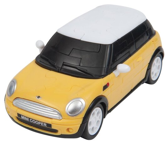 Mini 3D Puzzel Mini Cooper - 1:32 - Happy Well Mini 3D Puzzel Mini Cooper - 1:32 - Happy Well
