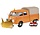 Volkswagen T1 Type 2 Delivery Van + Roof Rack 1962 - 1:24 - Motor Max