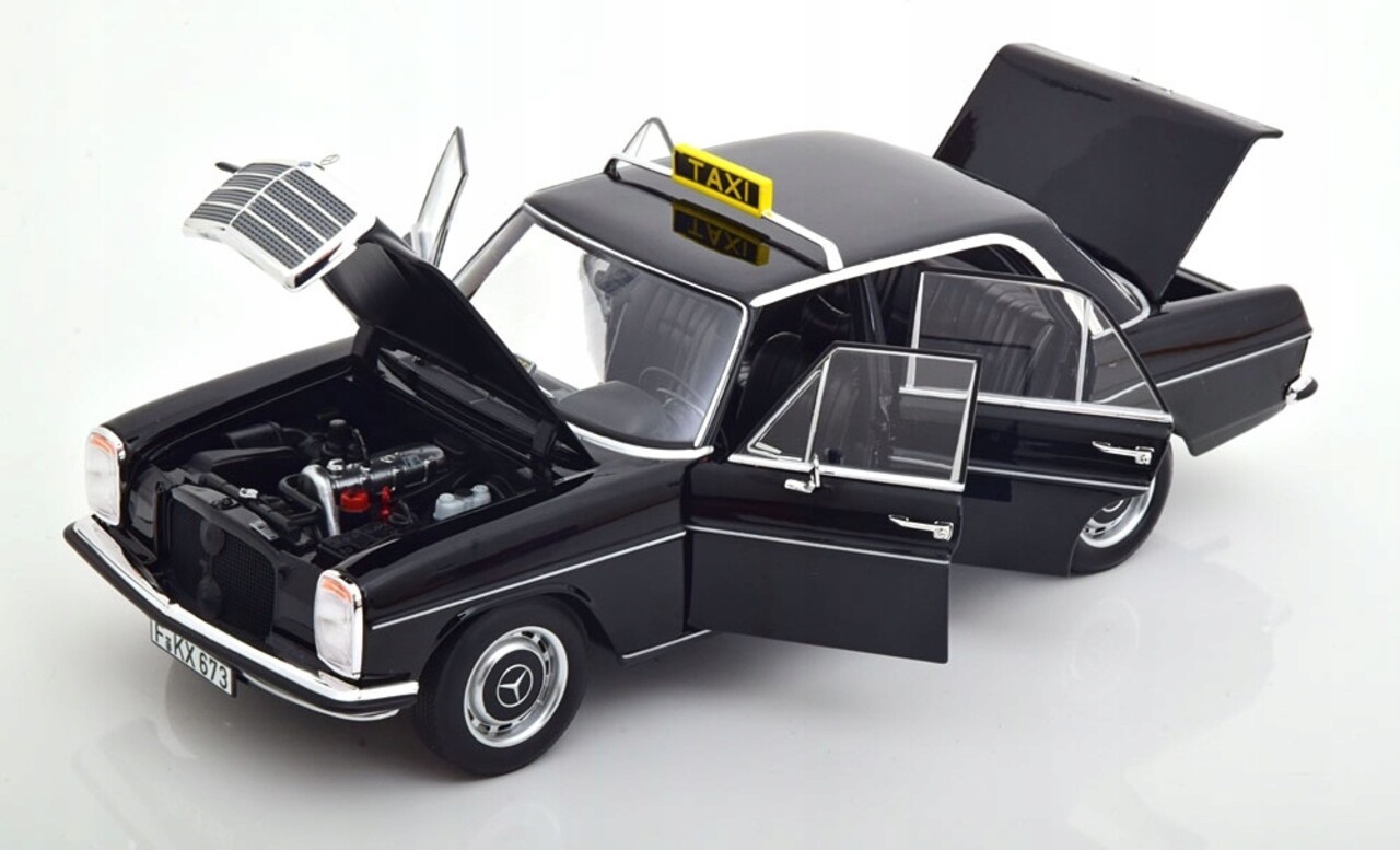 Mercedes-Benz Mercedes-Benz 200 (W115) 1968 Taxi - 1:18 - Norev Mercedes-Benz Mercedes-Benz 200 (W115) 1968 Taxi - 1:18 - Norev