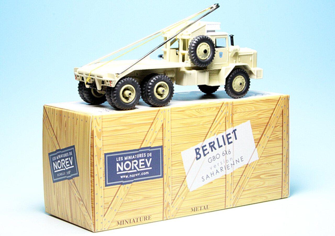 Berliet Berliet GBO 6x6 Sahara Version 1959 - 1:50 - Norev