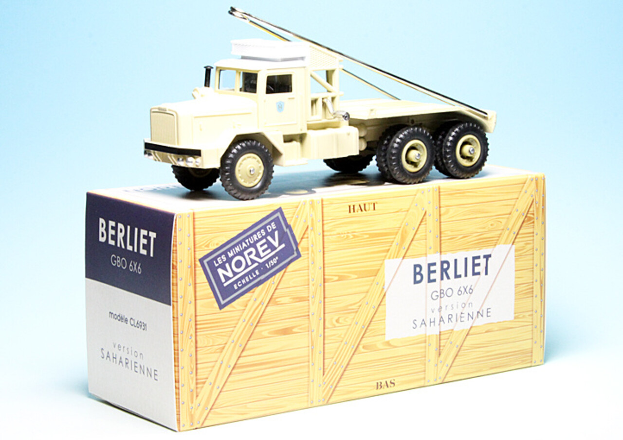 Berliet Berliet GBO 6x6 Sahara Version 1959 - 1:50 - Norev