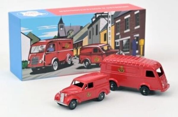 Renault Renault 1000 KGS + Dauphinoise Belgian Post (SET) - 1:43 - Norev Renault Renault 1000 KGS + Dauphinoise Belgian Post (SET) - 1:43 - Norev