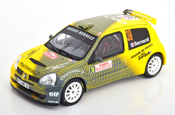 Renault Renault Clio 2 Super 1600 #39 Rally Monte Carlo 2004 - 1:18 - Otto Mobile Models