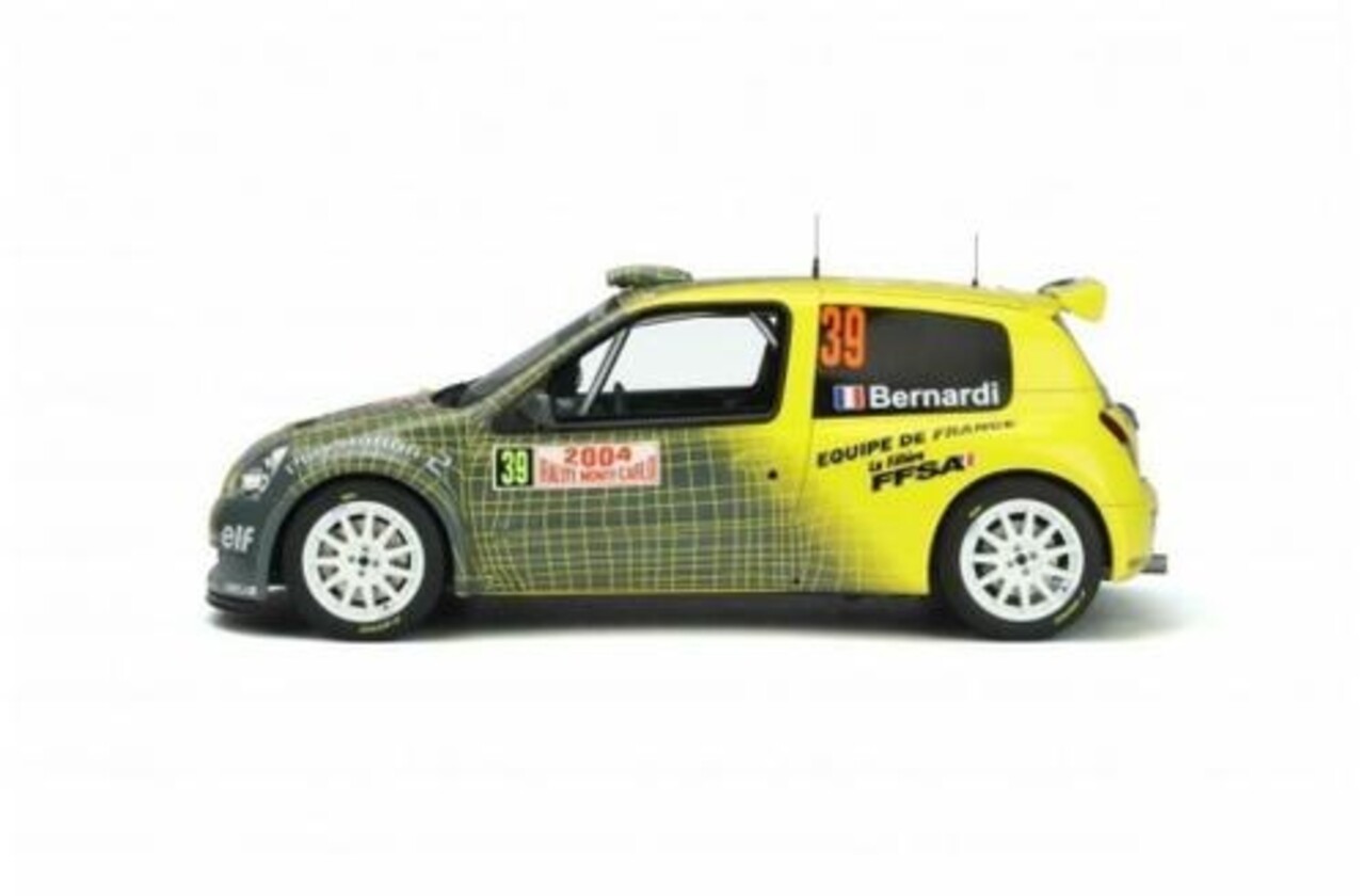 Renault Renault Clio 2 Super 1600 #39 Rally Monte Carlo 2004 - 1:18 - Otto Mobile Models