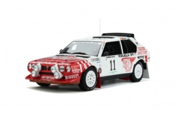 Lancia Lancia Delta S4 GR.B #11 Team Roncaglia OPR Olympus Rally 1986 (Night Version) - 1:18 - Otto Mobile Models Lancia Lancia Delta S4 GR.B #11 Team Roncaglia OPR Olympus Rally 1986 (Night Version) - 1:18 - Otto Mobile Models