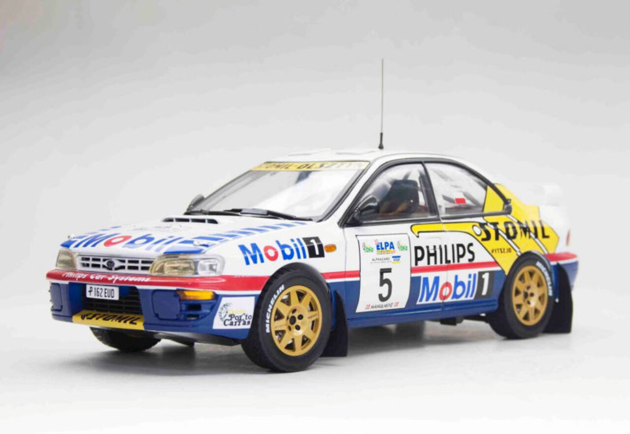 Subaru Subaru Impreza 555 #5 Winner Elpa Rally (Greece) 1997 - 1:18 - Sun Star Subaru Subaru Impreza 555 #5 Winner Elpa Rally (Greece) 1997 - 1:18 - Sun Star