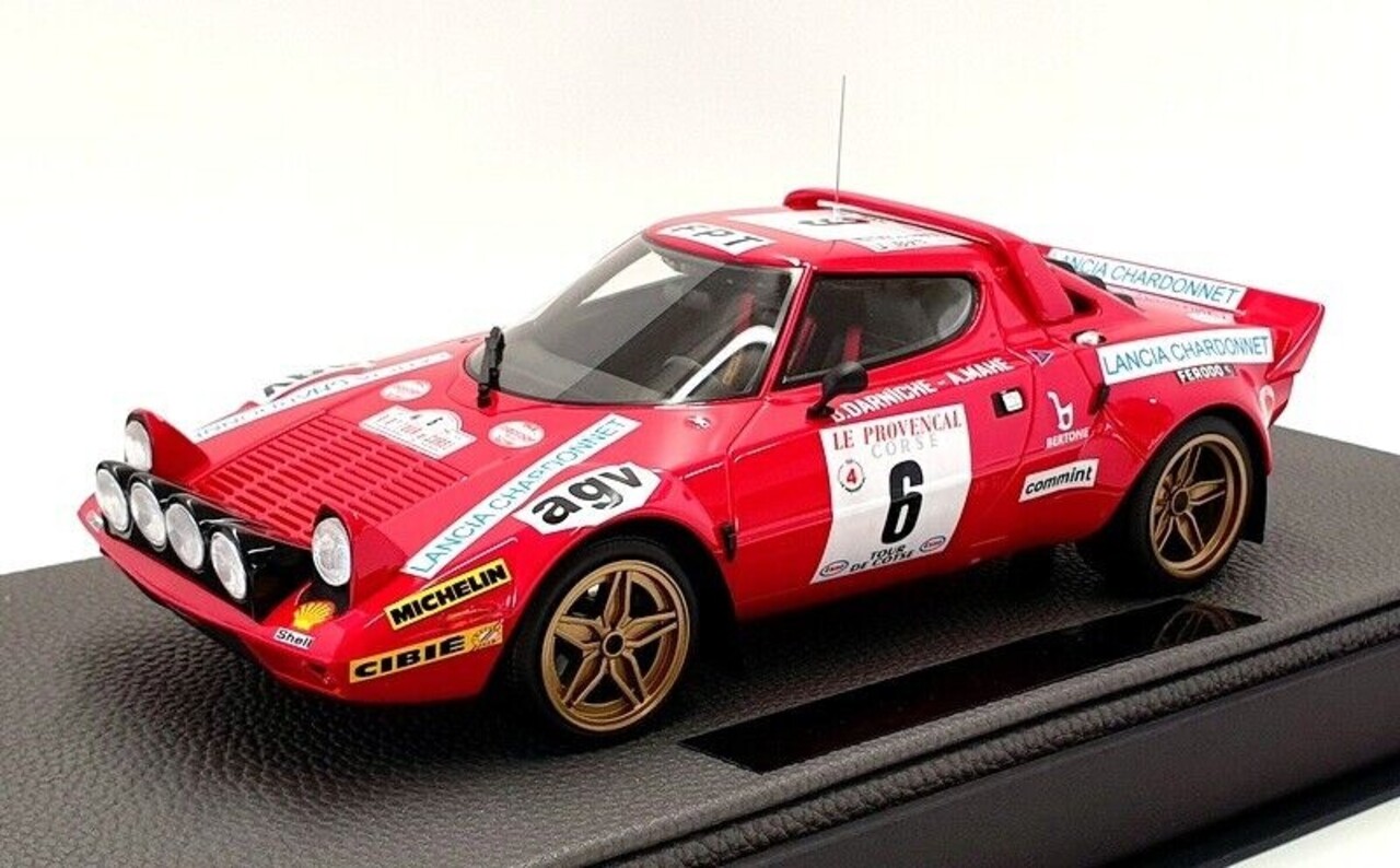 Lancia Lancia Stratos HF #6 Tour De France Rally Winner 1975 - 1:18 - Top Marques Collectibles