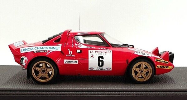 Lancia Lancia Stratos HF #6 Tour De France Rally Winner 1975 - 1:18 - Top Marques Collectibles