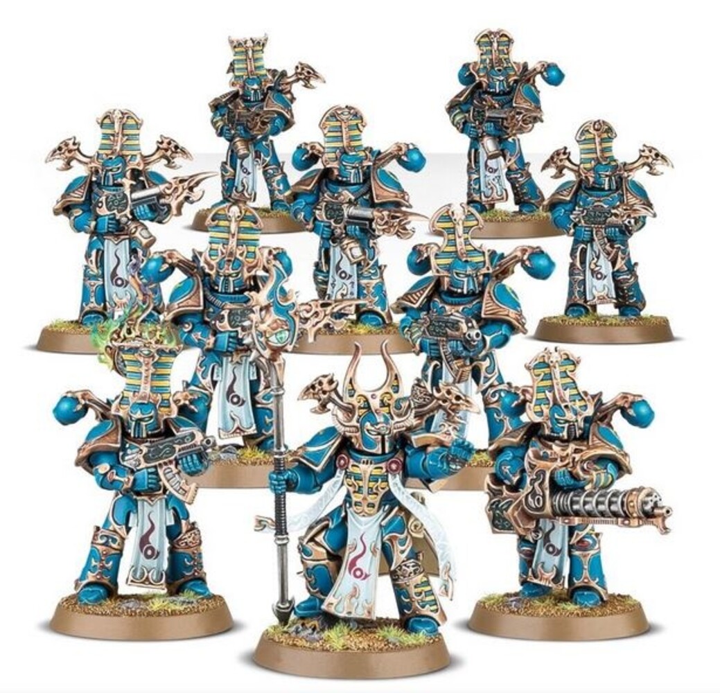 Games workshop Warhammer 40,000 - Thousand Sons: Rubric Marines - Games workshop Games workshop Warhammer 40,000 - Thousand Sons: Rubric Marines - Games workshop