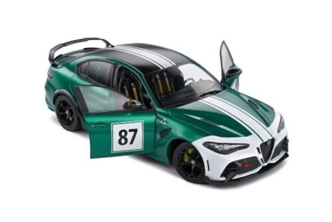 Alfa Romeo Alfa Romeo Giulia GTAm #87 Nürburgring 2021 - 1:18 - Solido Alfa Romeo Alfa Romeo Giulia GTAm #87 Nürburgring 2021 - 1:18 - Solido