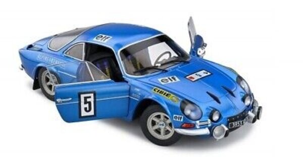 Alpine Alpine A110 1600S #5 Olympia Rally (Greece) 1972 - 1:18 - Solido Alpine Alpine A110 1600S #5 Olympia Rally (Greece) 1972 - 1:18 - Solido