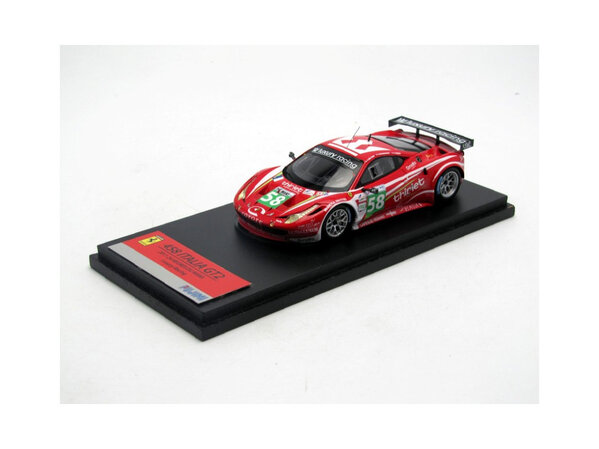 Ferrari Ferrari 458 Italia GT2 Luxury Racing #58 24 Heures Du Mans 2011 - 1:43 - Fujimi Ferrari Ferrari 458 Italia GT2 Luxury Racing #58 24 Heures Du Mans 2011 - 1:43 - Fujimi