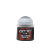 Games workshop Citadel Colour Base: Abaddon Black (12ml)