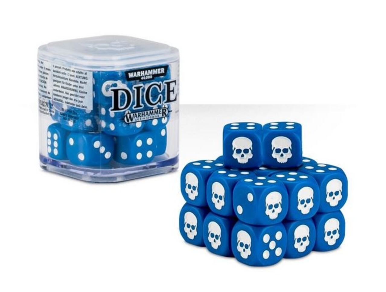 Games workshop Warhammer 40,000 Dice Cube - Blue - Games workshop Games workshop Warhammer 40,000 Dice Cube - Blue - Games workshop