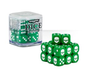 Games workshop Warhammer 40,000 Dice Cube - Green - Games workshop Games workshop Warhammer 40,000 Dice Cube - Green - Games workshop