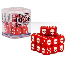 Games workshop Warhammer 40,000 Dice Cube - Red - Games workshop Games workshop Warhammer 40,000 Dice Cube - Red - Games workshop