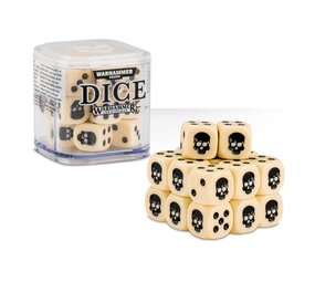 Games workshop Warhammer 40,000 Dice Cube - Ivory - Games workshop Games workshop Warhammer 40,000 Dice Cube - Ivory - Games workshop