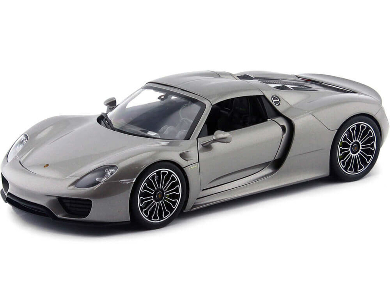 Porsche Porsche 918 Spyder (Grey Top) - 1:18 - Welly Porsche Porsche 918 Spyder (Grey Top) - 1:18 - Welly
