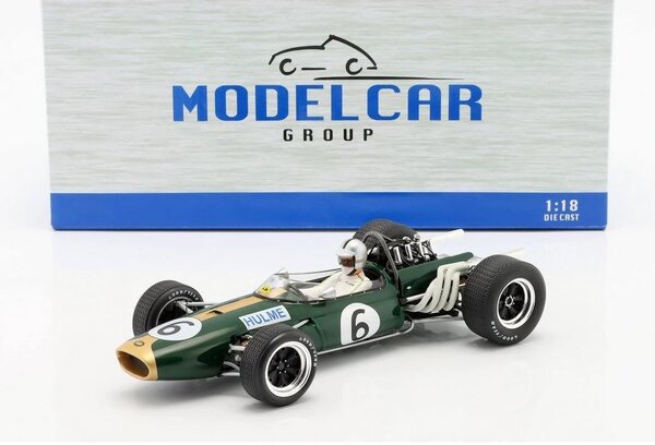 Formule 1 Brabham BT20 #6 2nd Britain GP 1966 - 1:18 - Modelcar Group Formule 1 Brabham BT20 #6 2nd Britain GP 1966 - 1:18 - Modelcar Group