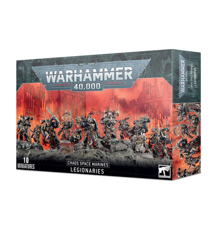 Games workshop Warhammer 40,000 - Chaos Space Marines: Legionaries - Games workshop Games workshop Warhammer 40,000 - Chaos Space Marines: Legionaries - Games workshop