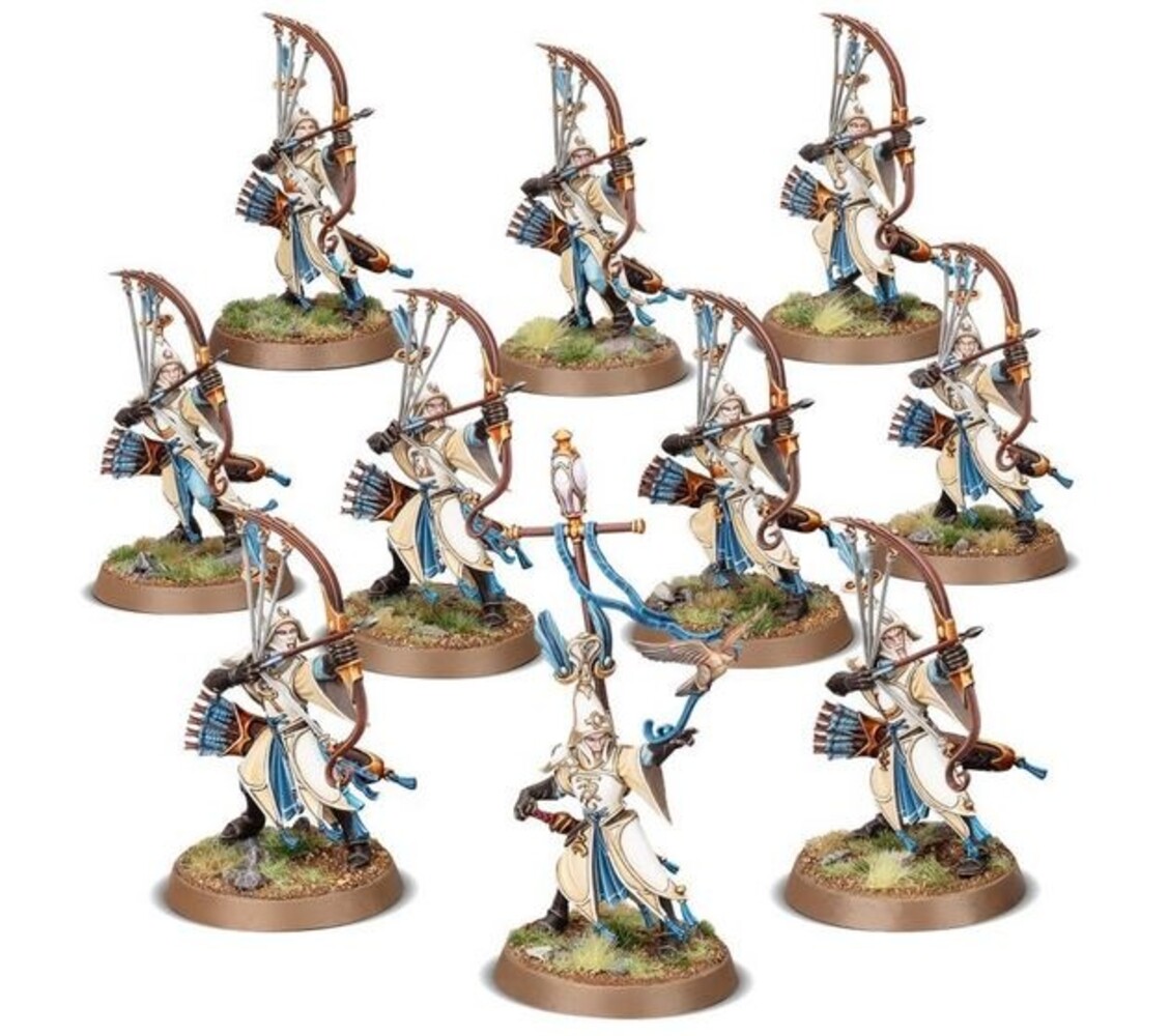 Games workshop Warhammer Age Of Sigmar - Lumineth Realm-Lords: Vanari Auralan Sentinels - Games workshop Games workshop Warhammer Age Of Sigmar - Lumineth Realm-Lords: Vanari Auralan Sentinels - Games workshop