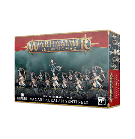Games workshop Warhammer Age Of Sigmar - Lumineth Realm-Lords: Vanari Auralan Sentinels - Games workshop Games workshop Warhammer Age Of Sigmar - Lumineth Realm-Lords: Vanari Auralan Sentinels - Games workshop