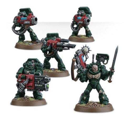 Games workshop Warhammer 40,000 - Space Marines: Devastator Squad - Games workshop Games workshop Warhammer 40,000 - Space Marines: Devastator Squad - Games workshop