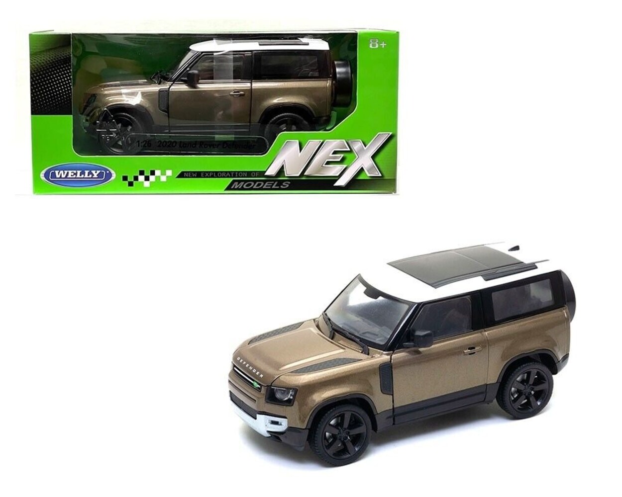 Land Rover Land Rover Defender 2020 -1:24 - Welly