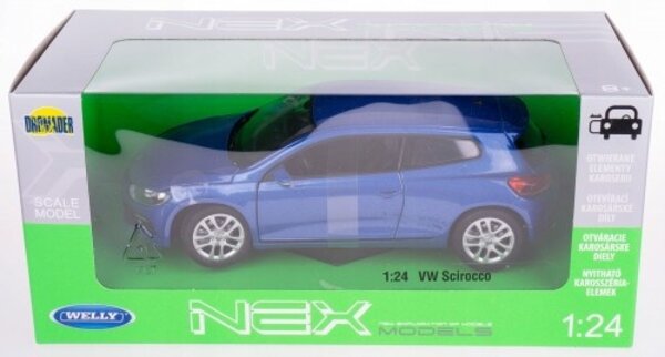 Volkswagen Volkswagen Sirocco 3 2009 - 1:24 - Welly Volkswagen Volkswagen Sirocco 3 2009 - 1:24 - Welly