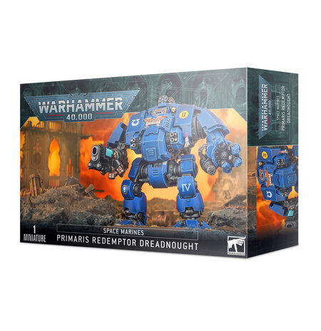 Games workshop Warhammer 40,000 - Space Marines: Primaris Redemptor Dreadnought - Games workshop Games workshop Warhammer 40,000 - Space Marines: Primaris Redemptor Dreadnought - Games workshop