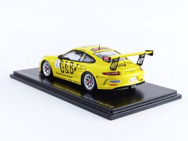 Porsche Porsche 911 GT3 Cup #2 Champion Porsche Carrera Cup Scandinavia 2018 - 1:43 - Spark Porsche Porsche 911 GT3 Cup #2 Champion Porsche Carrera Cup Scandinavia 2018 - 1:43 - Spark