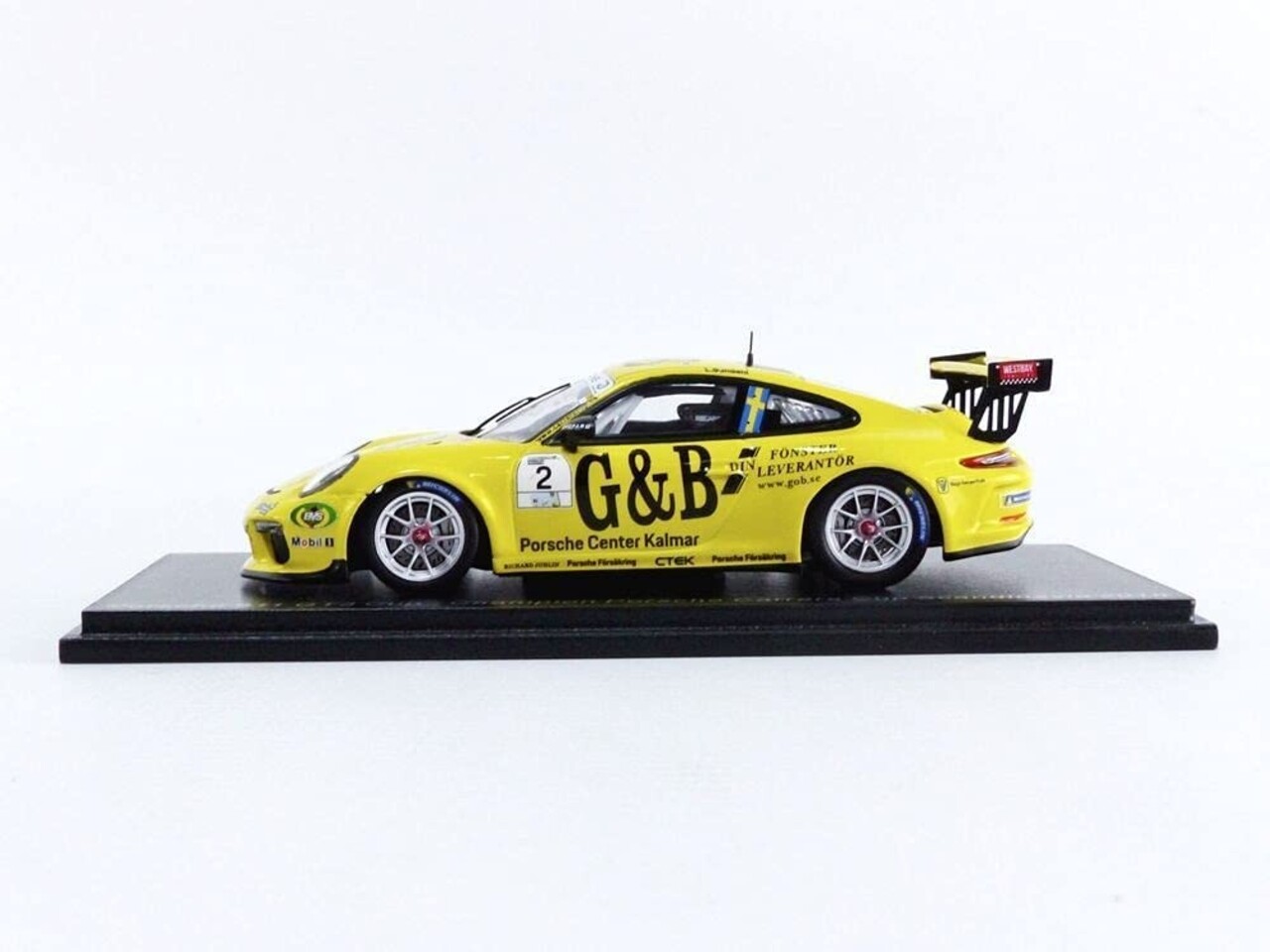 Porsche Porsche 911 GT3 Cup #2 Champion Porsche Carrera Cup Scandinavia 2018 - 1:43 - Spark Porsche Porsche 911 GT3 Cup #2 Champion Porsche Carrera Cup Scandinavia 2018 - 1:43 - Spark