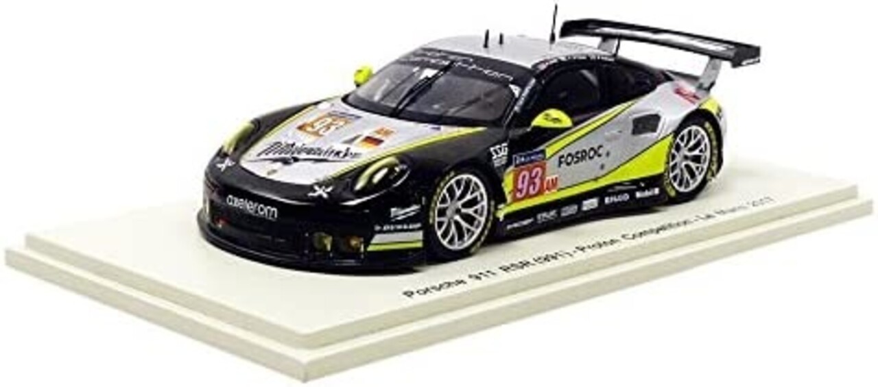 Porsche Porsche 911 RSR (991) Proton Competition #93 Le Mans 2017 - 1:43 - Spark Porsche Porsche 911 RSR (991) Proton Competition #93 Le Mans 2017 - 1:43 - Spark