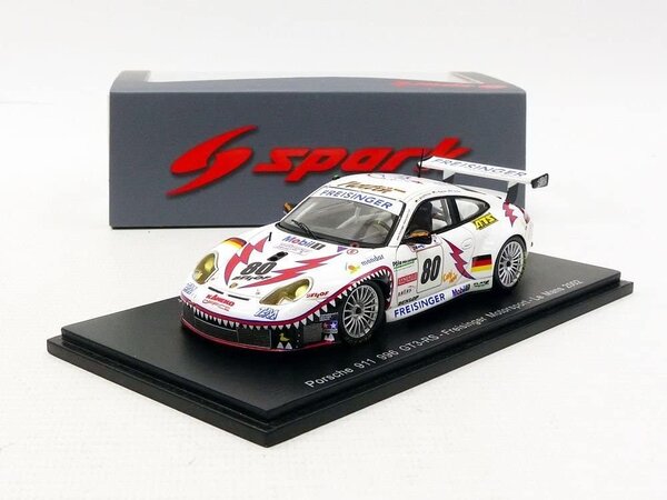Porsche Porsche 911 996 GT3-RS Freisinger Motorsport #80 Le Mans 2002 - 1:43 - Spark