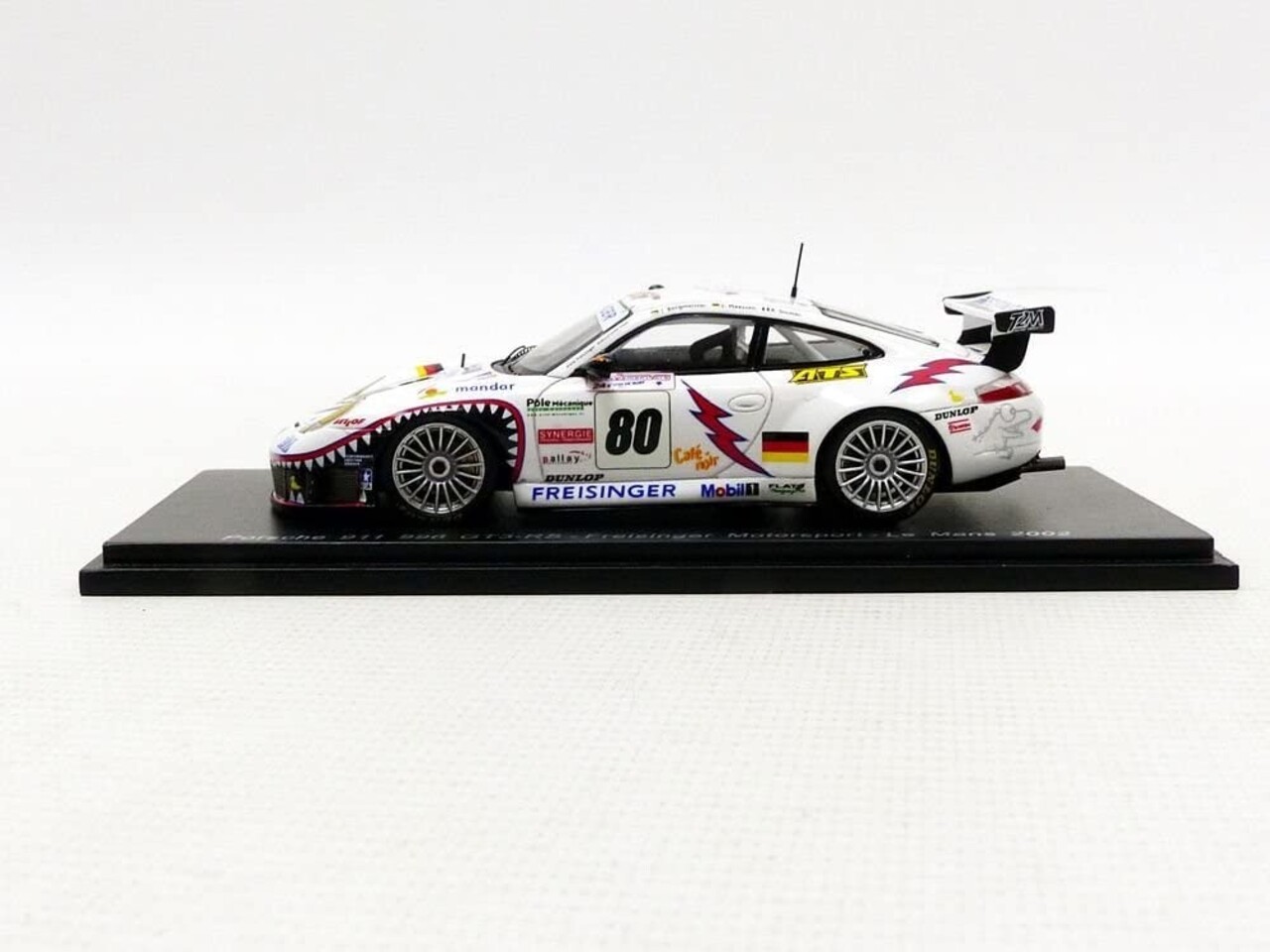 Porsche Porsche 911 996 GT3-RS Freisinger Motorsport #80 Le Mans 2002 - 1:43 - Spark