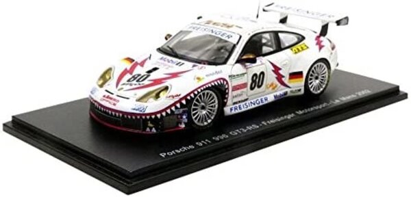 Porsche Porsche 911 996 GT3-RS Freisinger Motorsport #80 Le Mans 2002 - 1:43 - Spark