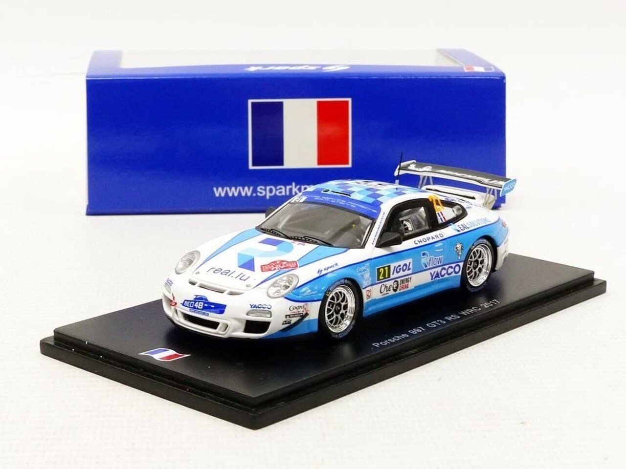 Porsche Porsche 997 GT3 RS #21 WRC 2017 - 1:43 - Spark Porsche Porsche 997 GT3 RS #21 WRC 2017 - 1:43 - Spark