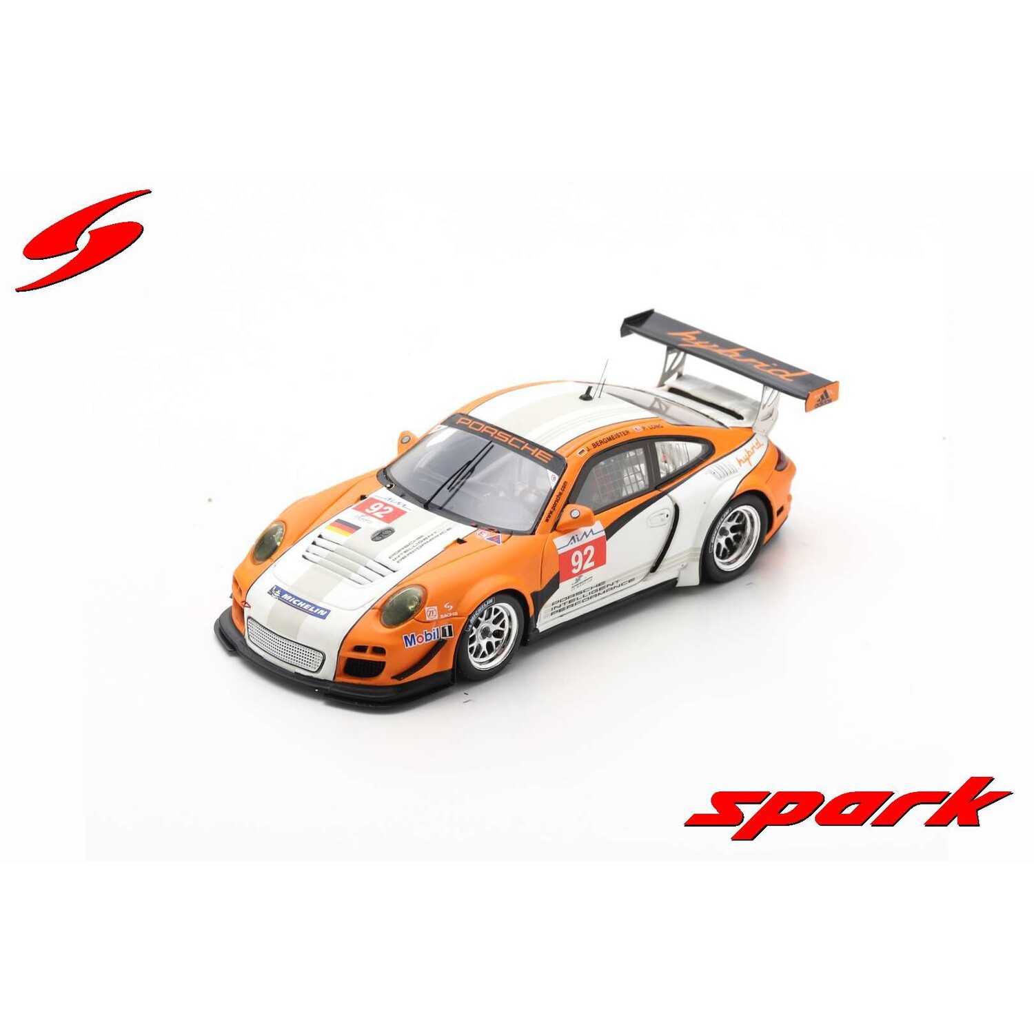 Amazon | ミニカー 997 GT3R ハイブリット #92 ILMC ズーハイ