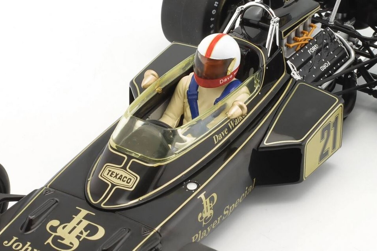 Formule 1 Lotus-Ford 72D #21 D. Walker 9th Spanish GP 1972 - 1:18 - Modelcar Group Formule 1 Lotus-Ford 72D #21 D. Walker 9th Spanish GP 1972 - 1:18 - Modelcar Group