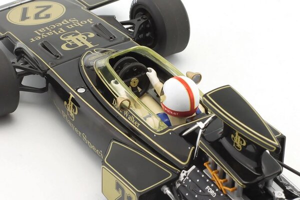 Formule 1 Lotus-Ford 72D #21 D. Walker 9th Spanish GP 1972 - 1:18 - Modelcar Group Formule 1 Lotus-Ford 72D #21 D. Walker 9th Spanish GP 1972 - 1:18 - Modelcar Group