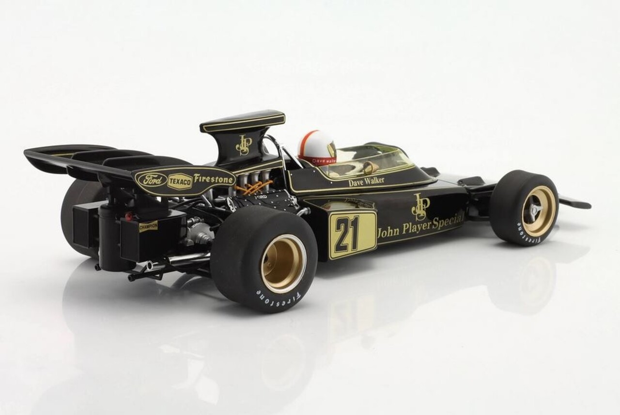 Formule 1 Lotus-Ford 72D #21 D. Walker 9th Spanish GP 1972 - 1:18 - Modelcar Group Formule 1 Lotus-Ford 72D #21 D. Walker 9th Spanish GP 1972 - 1:18 - Modelcar Group