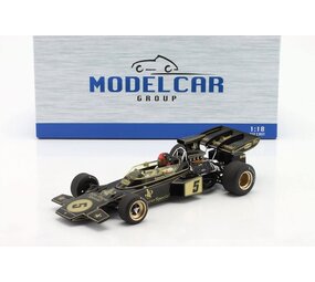 Formule 1 Lotus-Ford 72D #5 E. Fittipaldi Winner Spanish GP 1972 - 1:18 - Modelcar Group Formule 1 Lotus-Ford 72D #5 E. Fittipaldi Winner Spanish GP 1972 - 1:18 - Modelcar Group