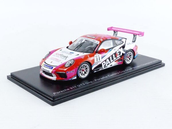 Porsche Porsche 911 GT3 Cup #11 Porsche Carrera Cup Great Britain Champion 2018 - 1:43 - Spark Porsche Porsche 911 GT3 Cup #11 Porsche Carrera Cup Great Britain Champion 2018 - 1:43 - Spark