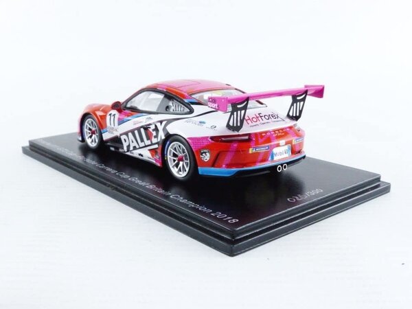 Porsche Porsche 911 GT3 Cup #11 Porsche Carrera Cup Great Britain Champion 2018 - 1:43 - Spark Porsche Porsche 911 GT3 Cup #11 Porsche Carrera Cup Great Britain Champion 2018 - 1:43 - Spark
