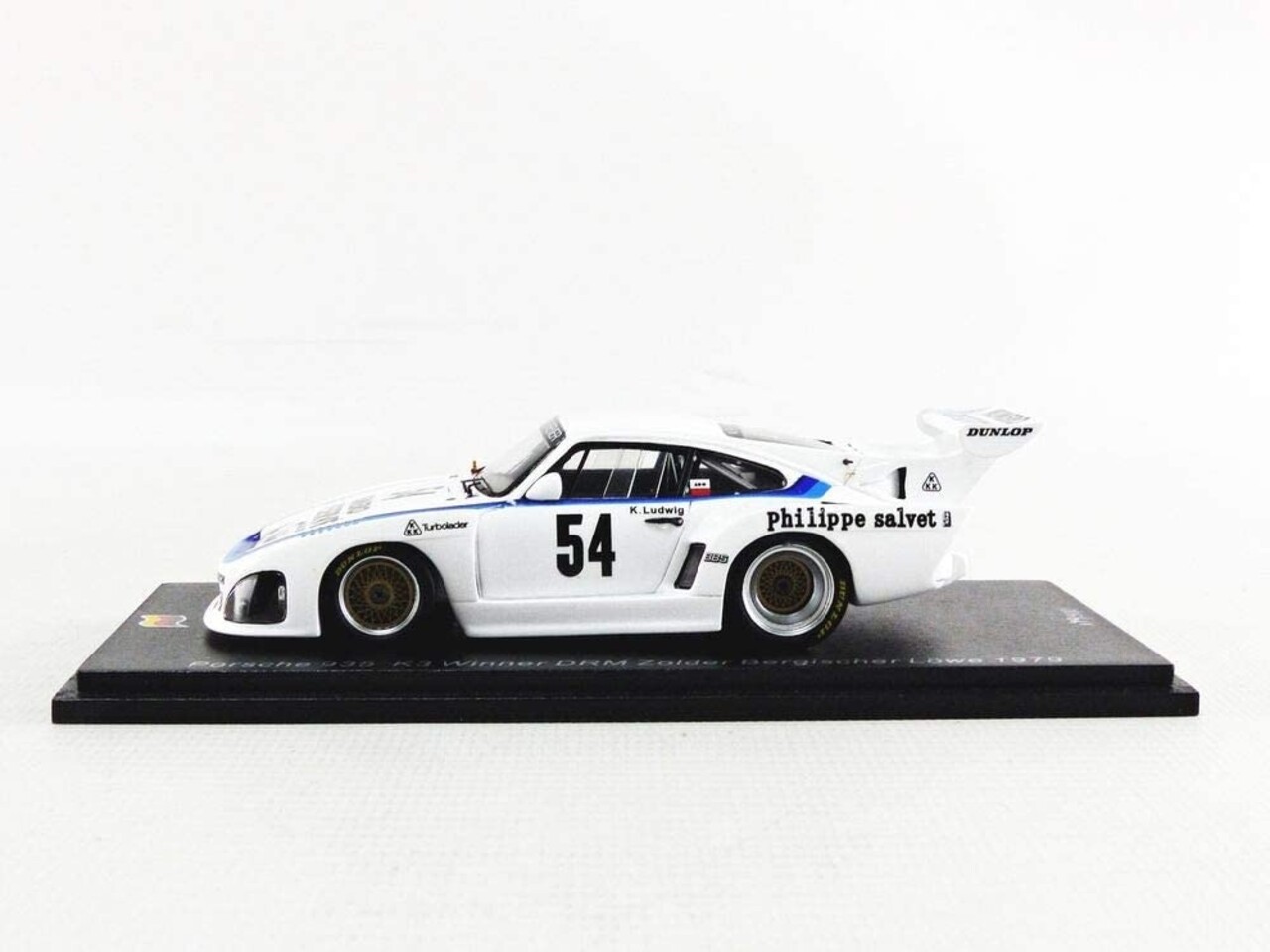 Porsche Porsche 935 K3 #54 Winner DRM Zolder Bergischer Löwe 1979 - 1:43 - Spark Porsche Porsche 935 K3 #54 Winner DRM Zolder Bergischer Löwe 1979 - 1:43 - Spark