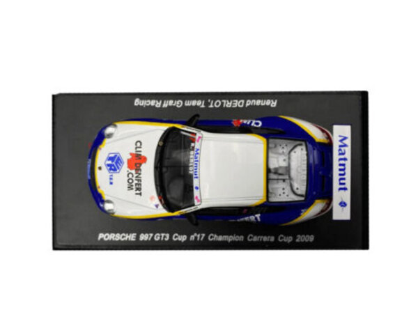 Porsche Porsche 997 GT3 Cup #17 Champion Carrera Cup 2009 - 1:43 - Spark Porsche Porsche 997 GT3 Cup #17 Champion Carrera Cup 2009 - 1:43 - Spark