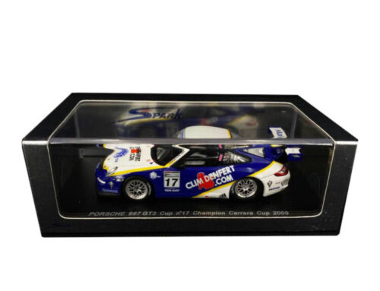 Porsche Porsche 997 GT3 Cup #17 Champion Carrera Cup 2009 - 1:43 - Spark Porsche Porsche 997 GT3 Cup #17 Champion Carrera Cup 2009 - 1:43 - Spark