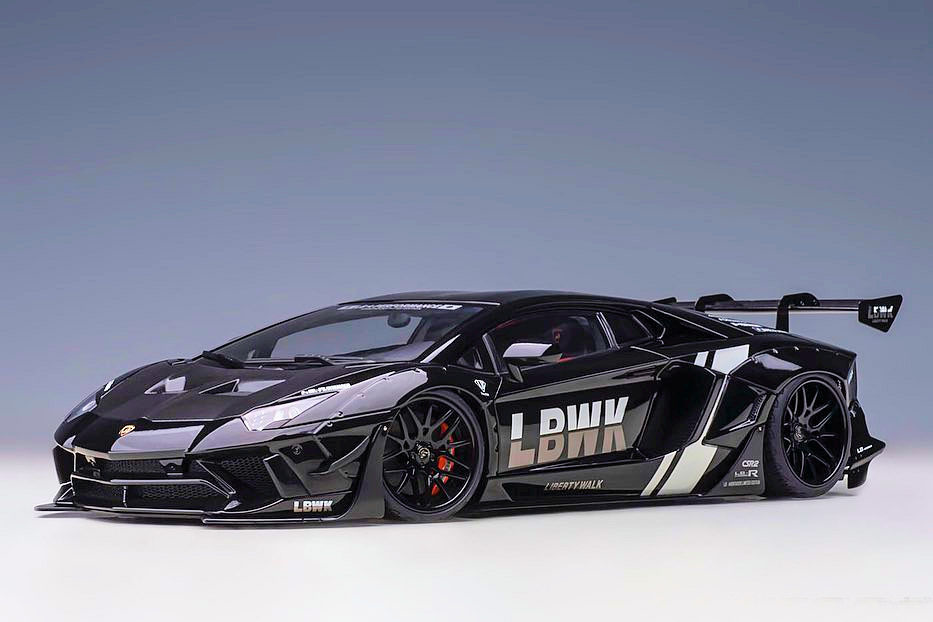 ミニカー Liberty Walk Lamborghini Aventador 1/18 Lamborghini Aventador Liberty Walk LB-Works - 1:18 - AUTOart - HMKT